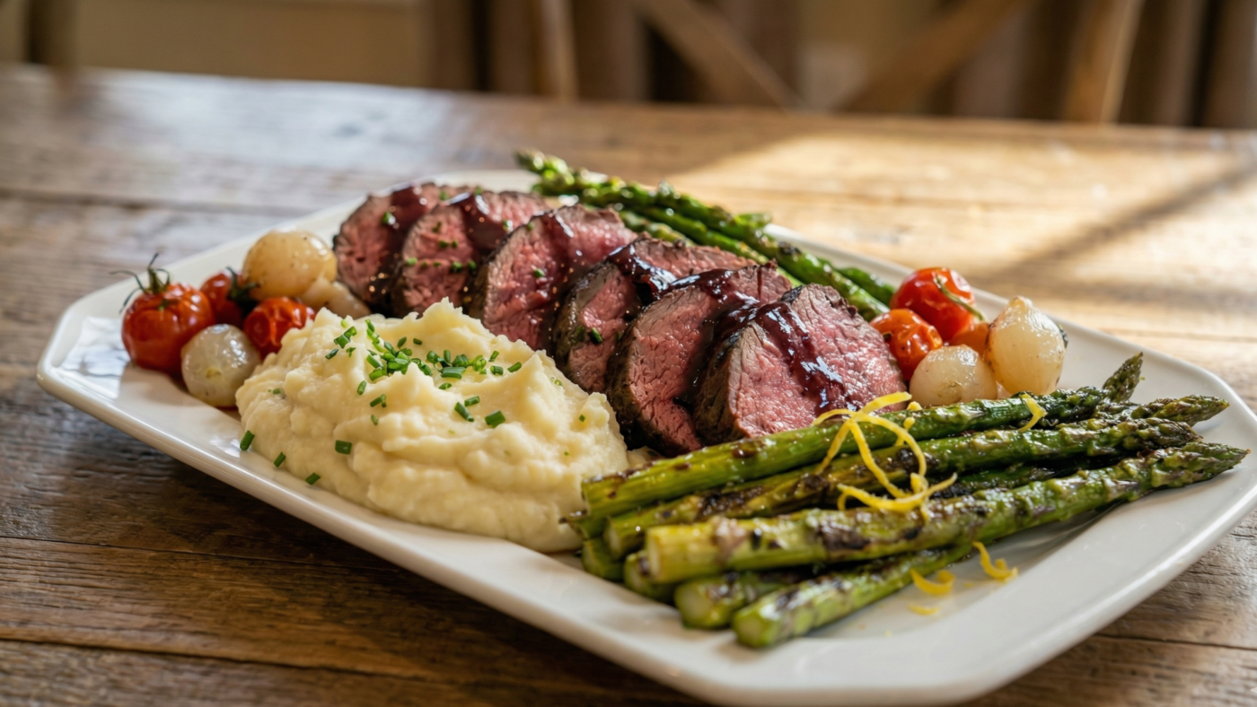 Herb-Crusted Beef Tenderloin
